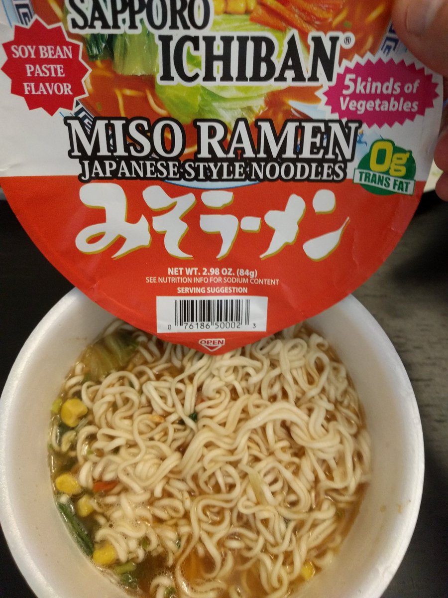 アメリカで買えるカップ麺