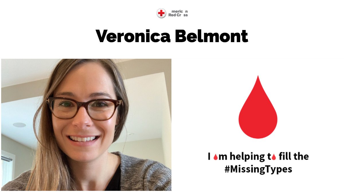 Veronica's tweet image. For every post on Twitter &amp;amp; Instagram created using the hashtag #MissingTypesxAdobe, we'll donate $10 to the @RedCross! Help fill in the missing blood types today and DONATE BLOOD! #missingtypes Create your own here: adobesparkpost.app.link/yNNzJ34FpX