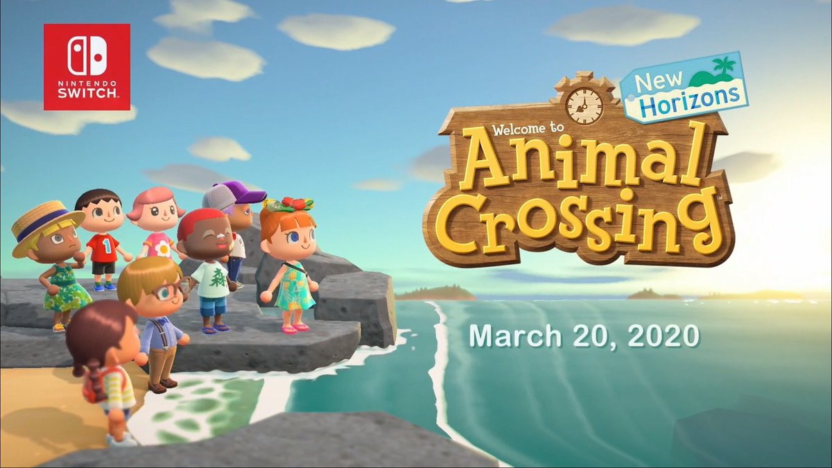 Animal Crossing: New Horizons is officially coming to Switch in March 2020.