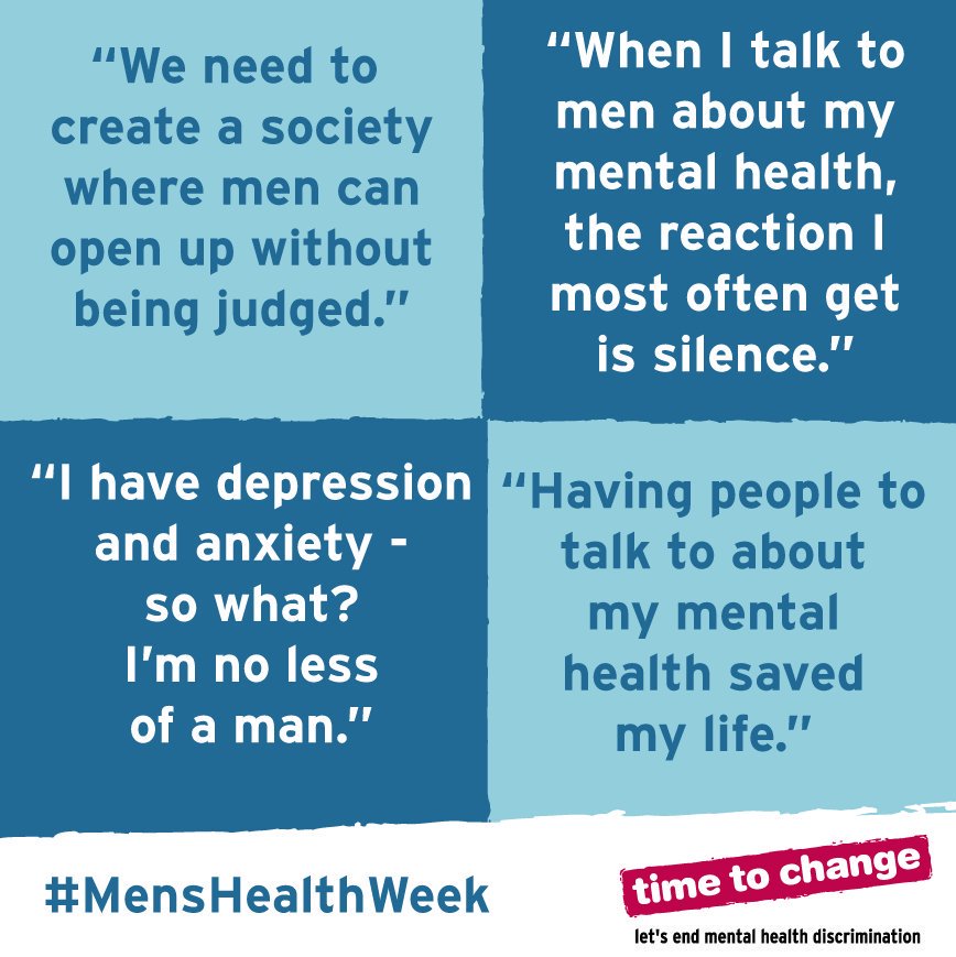 CompeerST's tweet image. #TuesdayThoughts #MensHealthWeek #EndTheStigma