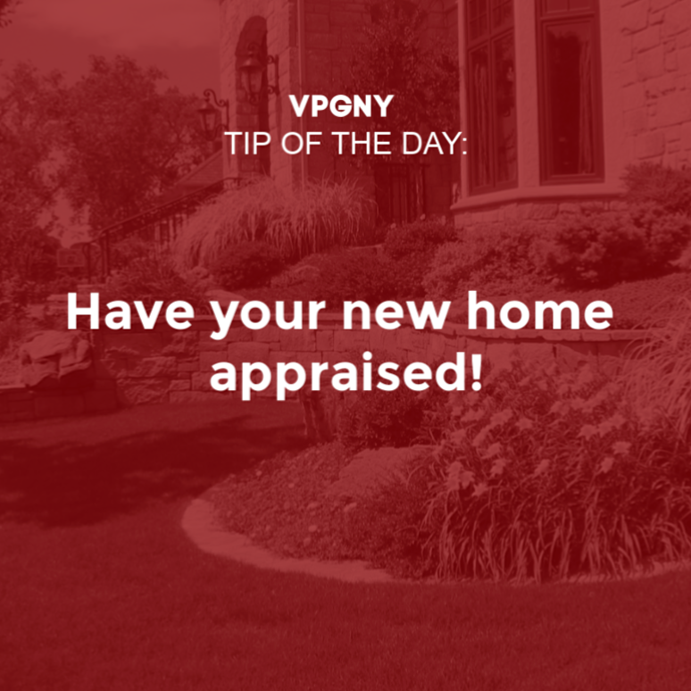ValerieProperty's tweet photo. Before you close on your new home, have it appraised. 
Buyers may be able to use an appraisal as a negotiating tool. 
.
.
.
.
#Realestate #tips #homesforsale #NYCRealtors #Realtor #RealestateBroker https://t.co/s8gBbMdHBD