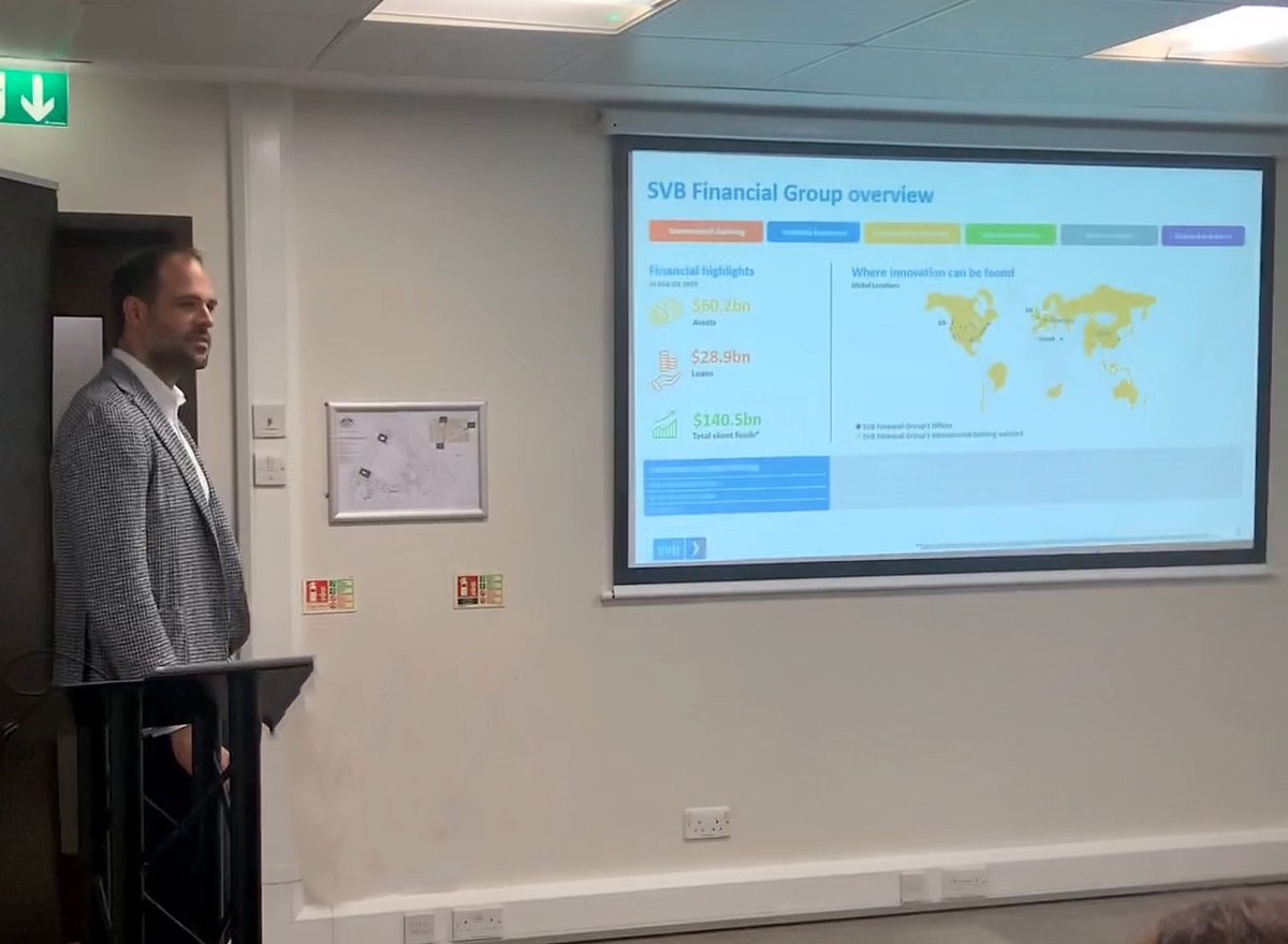 Very pleased to be asked to present at Australia House to a delegate of Australian companies in the U.K. on a trade mission about access to capital in the U.K. tech ecosystem. <a href="/Octopus_UK/">Octopus Investments</a> <a href="/GrantThorntonUK/">Grant Thornton UK</a> also presenting their views #tech #vc #startup #australia <a href="/SVB_UK/">SVB UK is now HSBC Innovation Banking UK</a>