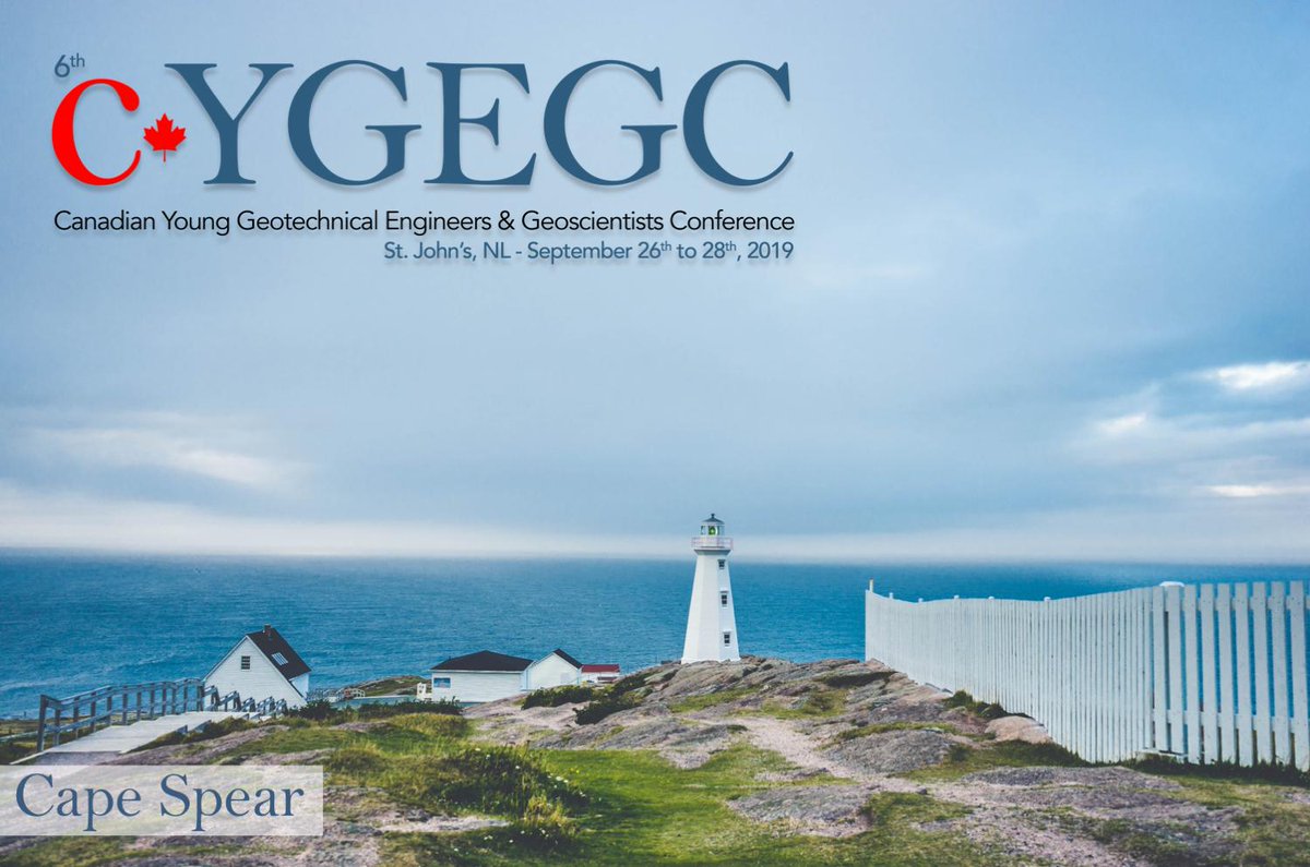 cYGEGC2019's tweet photo. The conference technical tour highlights include a visit at Cape Spear National Historic Site. Cape Spear is located on Canada’s easternmost point of land and is well known for great views of seabirds, whales and icebergs. 
For more information visit:
https://t.co/SlgJXpplkB https://t.co/7uuRAIuYMr