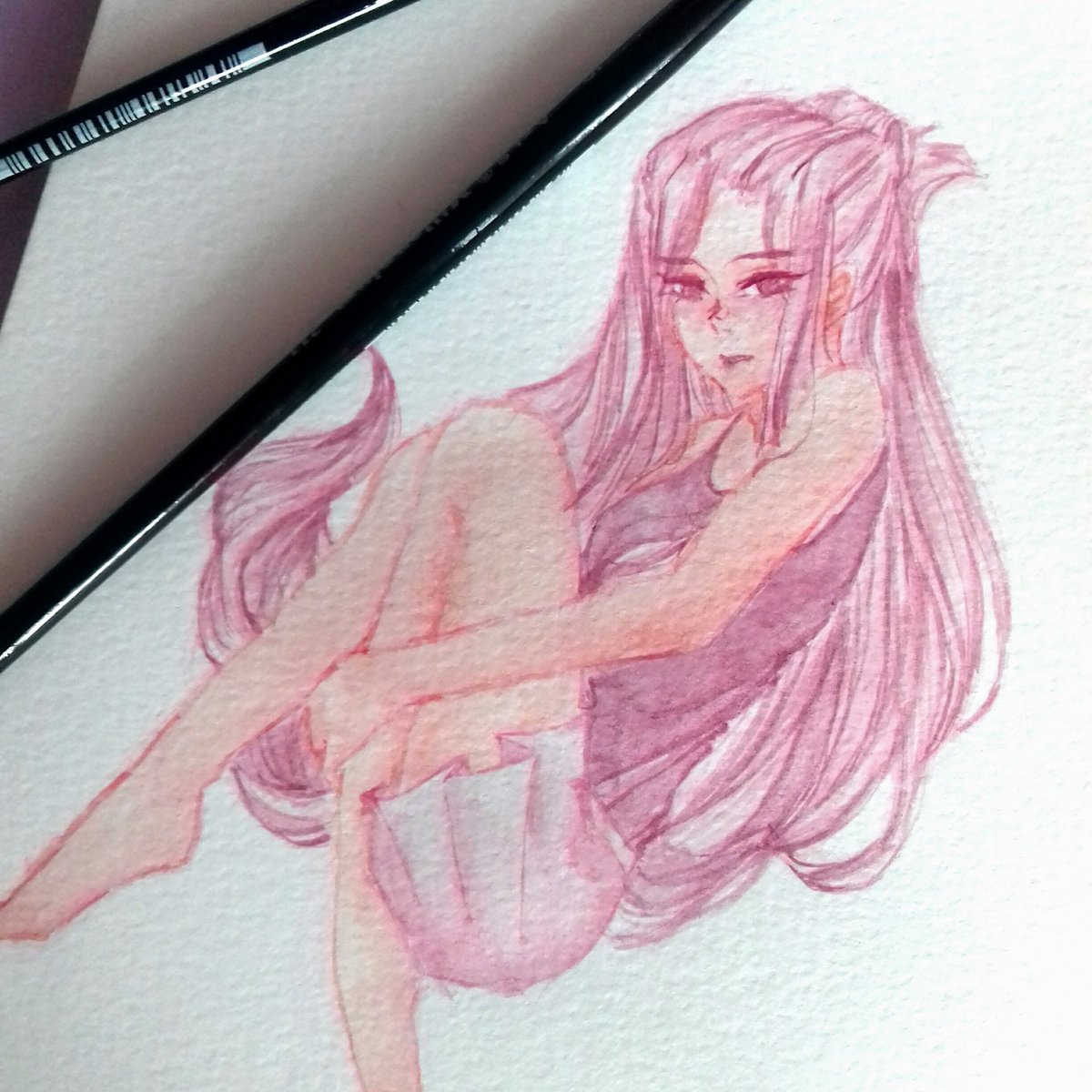 iya5rt's tweet photo. BAM! pink

#animegirl #mangaart #drawing #originalcharacter #watercolor https://t.co/JiIB17fKtk