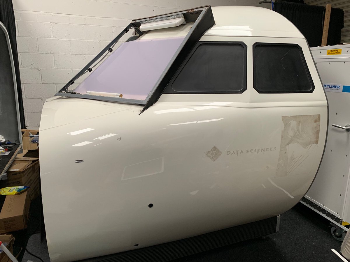 vpflight's tweet photo. ... and so, work begins in earnest on the latest addition to our sim family!! 😀 https://t.co/zZPVYTwcRQ