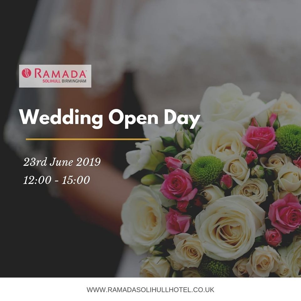 Save the date for our Wedding Open day at <a href="/ramadasolihull/">Ramada Solihull</a> on Sunday, 23rd June at 12 pm. 
#weddingfayre #weddings #birmingham #magical #weddingvenues #birminghamuk #fairytalewedding #birminghamwedding #ramadasolihull #solihull #weddingplanning #weddingtheme #weddingcake