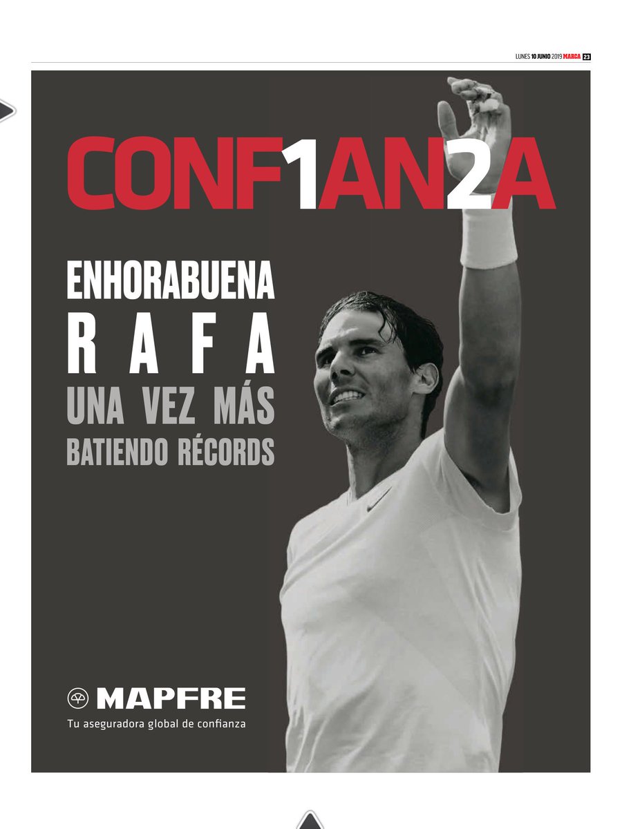 nycsandygirl's tweet photo. The Monday Marca edition was the Collector’s edition & had the previous 11 covers not Tuesday. Digital edition is only €0.99. Buy using the Orbyt press reader app. 22 pages of Rafa goodness! #12AFA #VAMOSRAFA https://t.co/5NGYedzmOJ