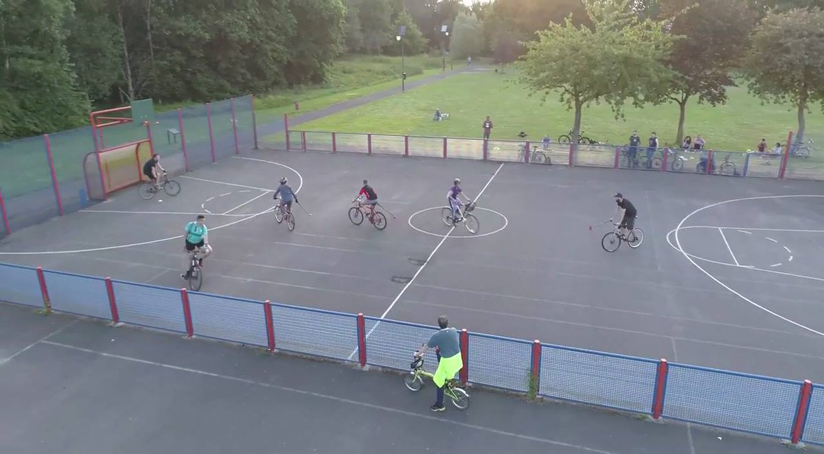 Every heard of #Bikepolo? Well now you can try your hand at it
Come down to #Chorlton Park on Thursday &amp; we will help you perfect you polo skills

#NWVeloFest
nwvelofest.com
facebook.com/events/2267400…