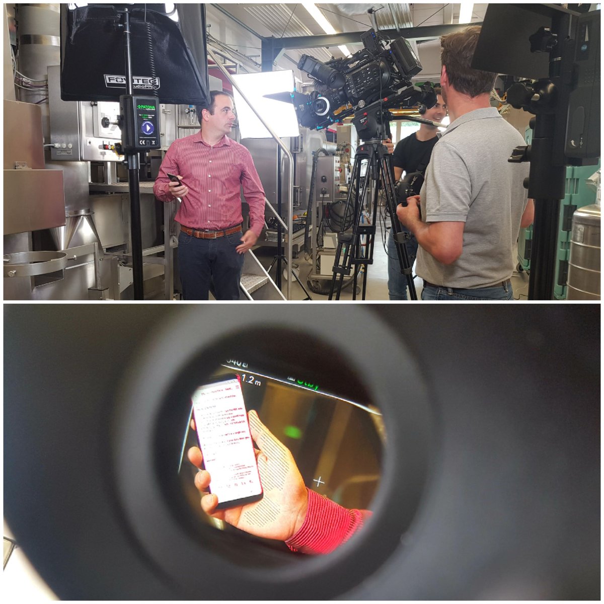 MesserGroup's tweet photo. Coming soon... Filming a new WebTutorial for a digital solution: remote, quickly and efficiently. Out in July. #GasesforLife #MesserGroup #IndustrialGas https://t.co/YtaR4pG1Kt