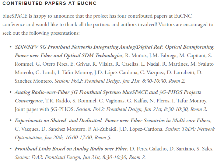 blueSPACE tweet media