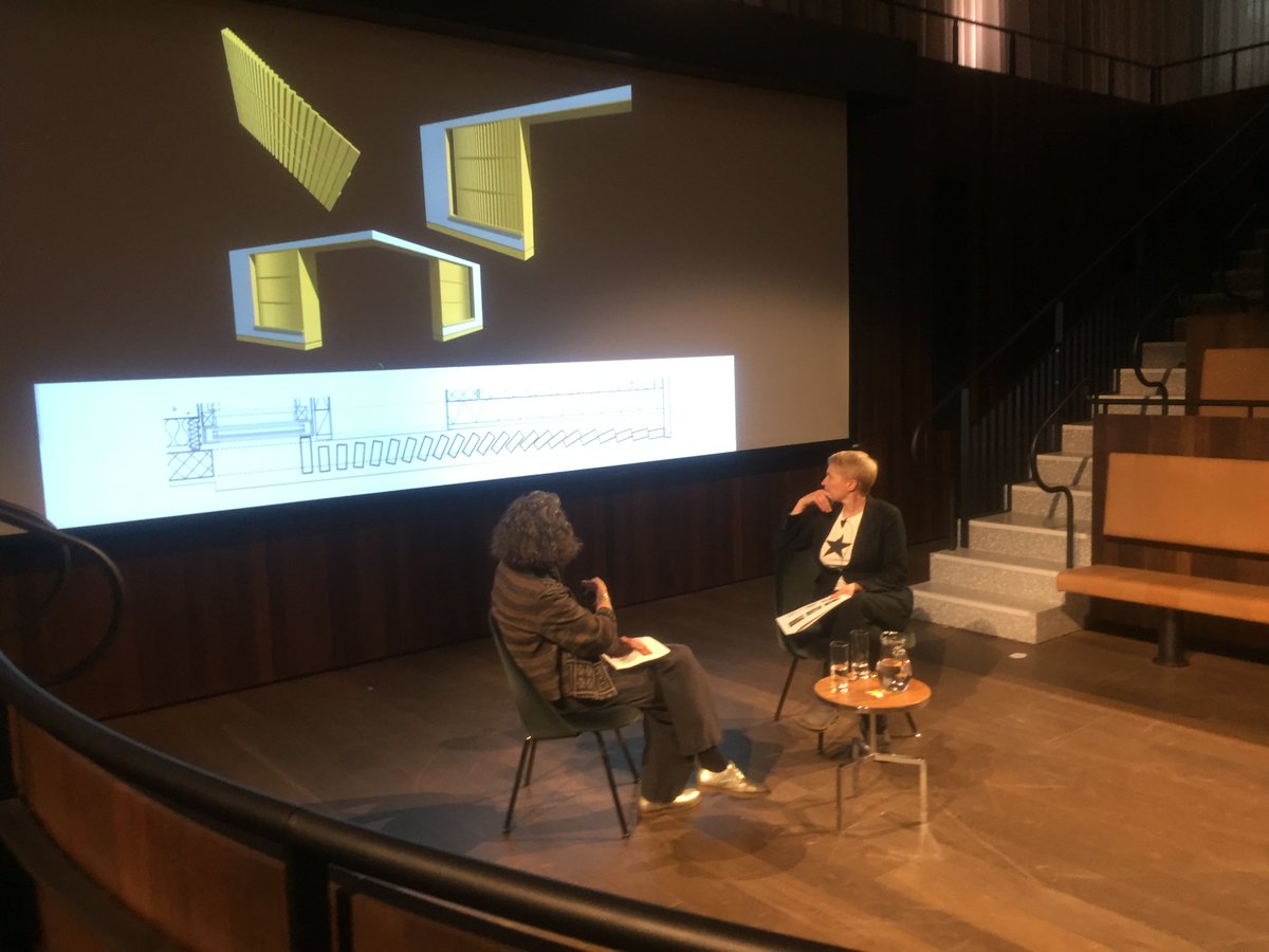 MarksBarfield's tweet photo. Here are some snap shots of @JuliaBarfield and @fionaharvey from yesterday's fantastic event at @architecture_RA
#RoyalAcadeyofArts #SustainableArchitecture #ResponsibleArchitect #ClimateEmergency https://t.co/EM8VlRrsLg