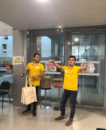 CandidatsIeseg's tweet photo. #AdmissionsParallèles : Retour en images sur les #OrauxIESEG 2019 ! 👔 Rendez-vous le 13 juin pour les résultats d’admission ! 🎉 https://t.co/Lc4ssmoisQ