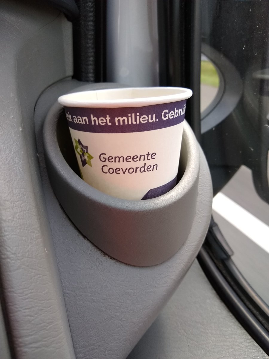 Vandaag weer begonnen in het buitengebied van de #gemeentecoevorden #hercontoles
Het bakkie koffie was ook weer heerlijk