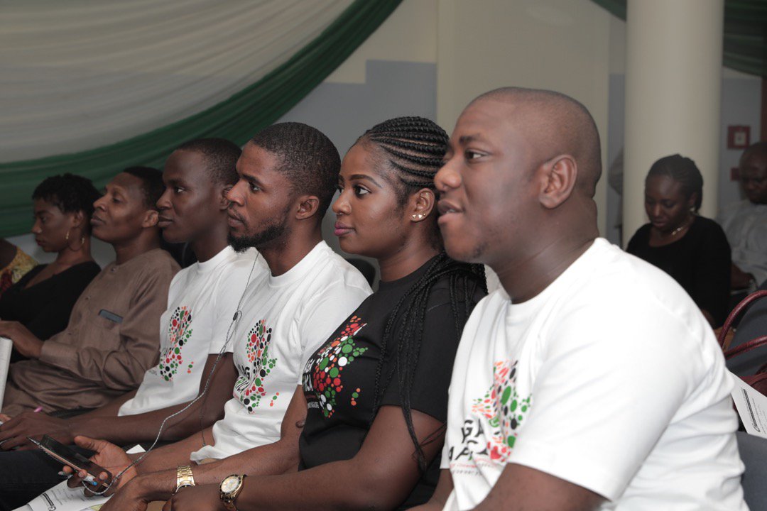 YIAGA's tweet photo. At the learning visit to @CDDWestAfrica conference on 20years of Democracy in Nigeria, our Youth Community Organizers listened to presentations by erudites on 'Reflection on Nigeria's 20 years of Democracy'

Thank you CDD for the exposure! 

#YOS2019
#YouthOrganizingSchool https://t.co/4FJddqy70O