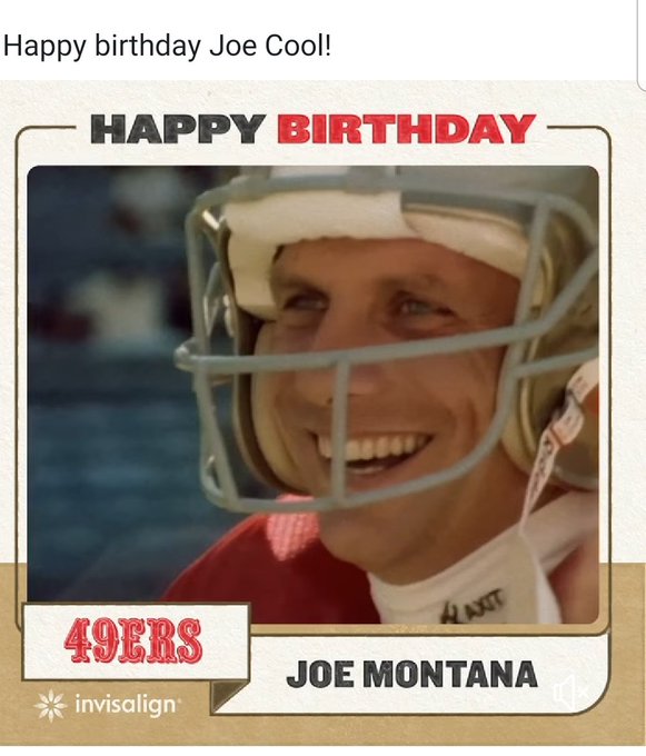 Joe Montana’s Birthday Celebration | HappyBday.to
