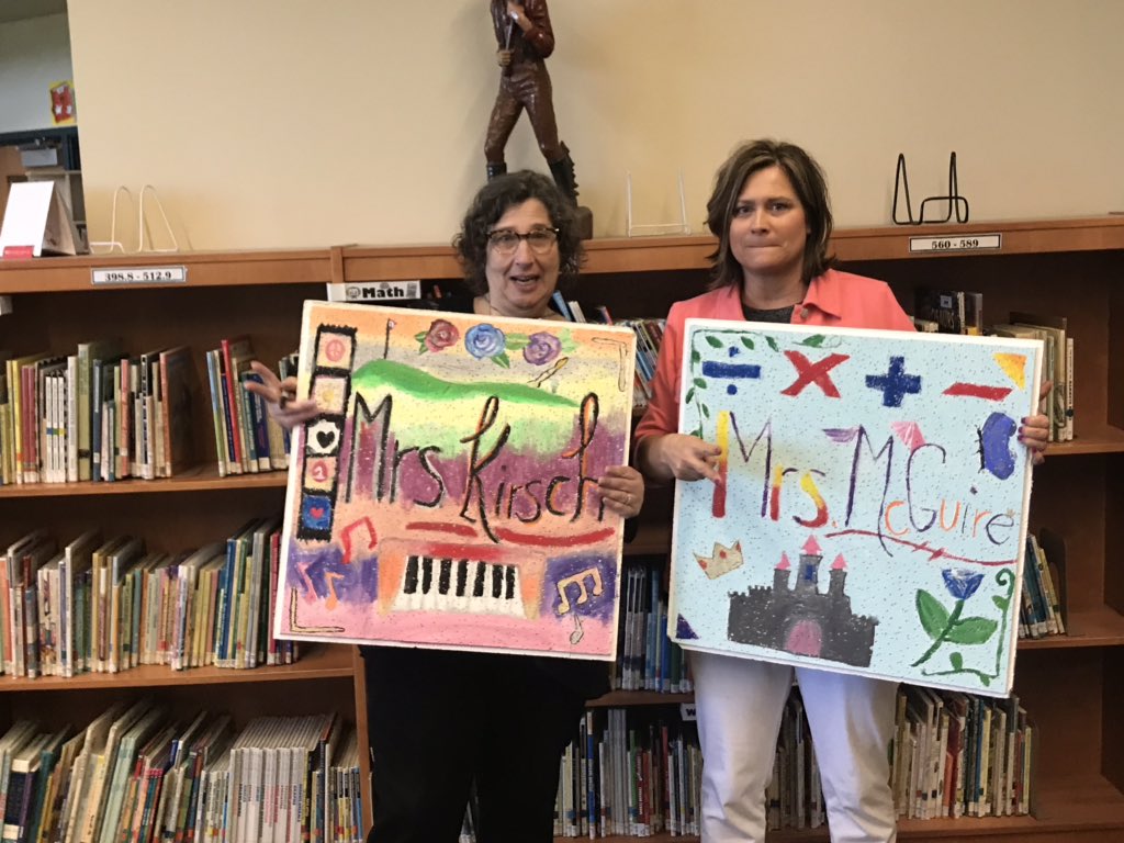 DBlasingame12's tweet photo. Congratulations to Pam and Rose as they head into retirement! Thanks for all that youβve contributed to so many peopleβs lives! @12thStreetJags #ppsunstoppable #striving #jump #oneteamonedream https://t.co/tdgacaMSWF