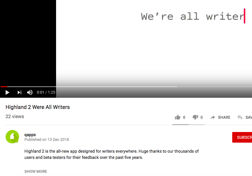 Hi John. You know the title of this video says "Were" not "We're" right?