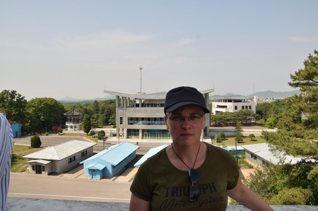 drgrzelczyk's tweet photo. Unsettling trip to North Korea: sitting a few meters from Kim Jong Un at the Mass Games, seeing the DMZ from the other side, looking over the Yalu river to China. https://t.co/73WCWzBXkd