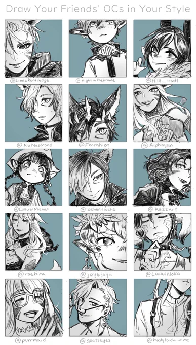 i don't think i ever posted this here...! oc meme that was really just a wol meme 