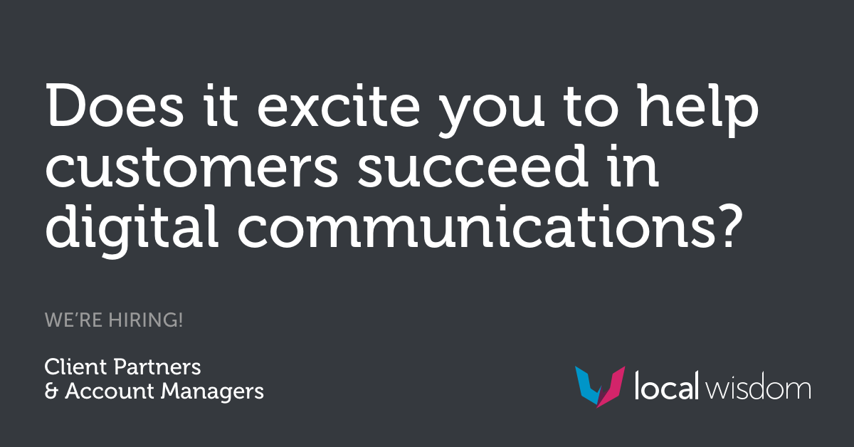 localwisdom's tweet photo. Join our team! We’re hiring a full-time Client Partner at our onsite studio team that supports sales, marketing, and internal communications within one of the largest pharmaceutical companies in the world. https://t.co/avTRX1jqgk
#accountmanager #projectmanager #JobOpening https://t.co/Wmlv9cVvBK
