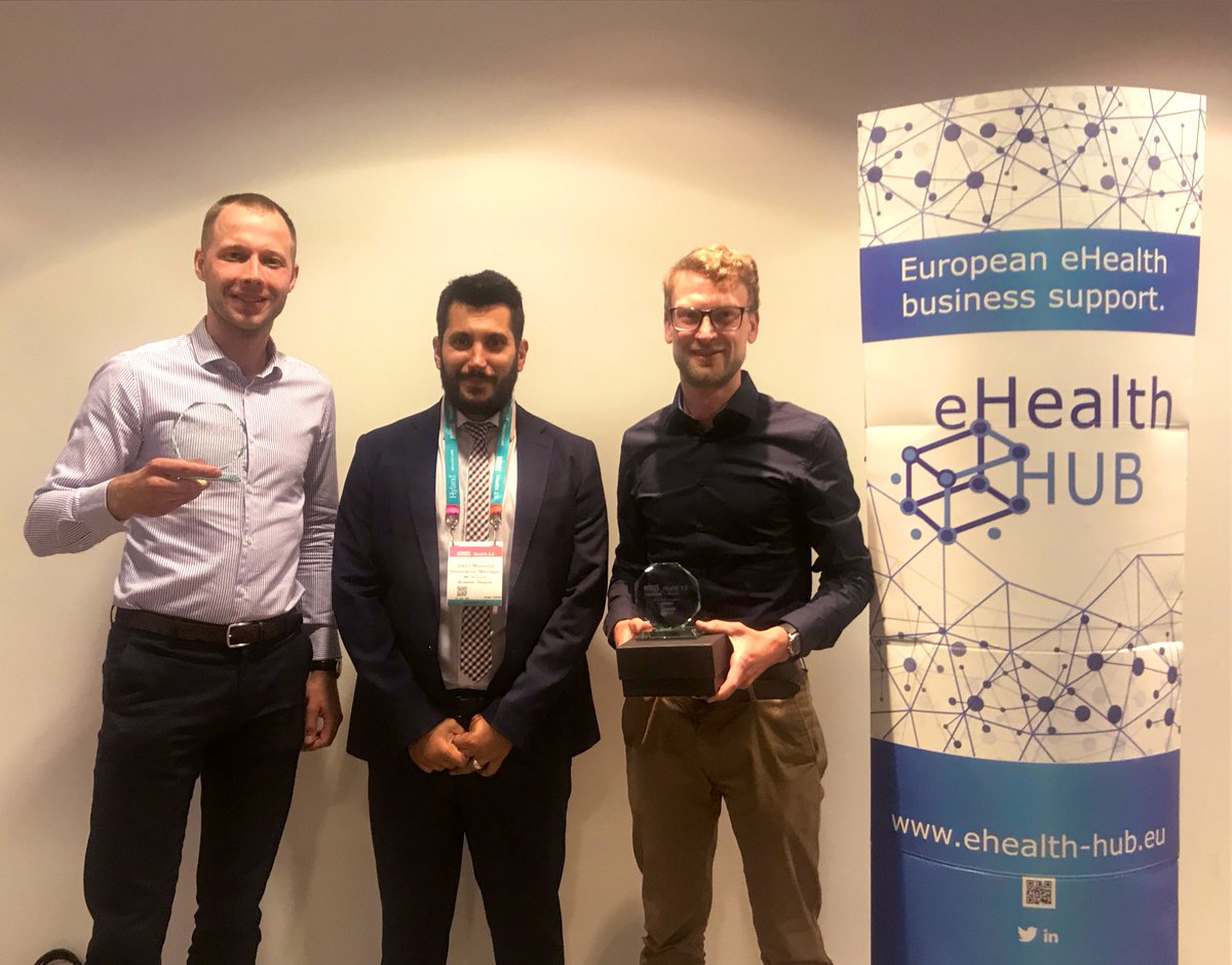 EU_eHealth_Hub's tweet image. And the winners of the 11th #EC2VC edition are... 

- Seed category: StethoMe from Poland. 

- Bloom category: Thryve from Germany. 

Congrats! 👏👏👏👏

#HIMMSEurope19 #Health2con #DigitalHealth