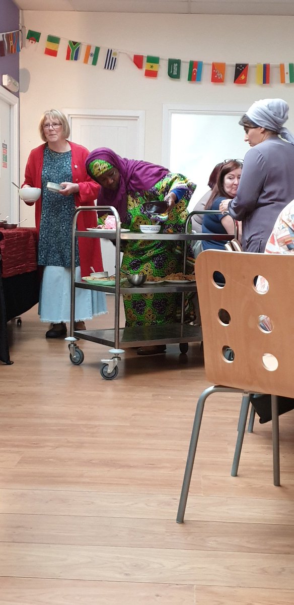 suriyaarts's tweet photo. Today we were celebrating Eid with our friends @DIWC1969 the food and company was scrumptious .Hugo loved the ladies @artdog
#diversty
#suriyaarts
#changingdundee
#eidmubarck https://t.co/ECix8XEVpG