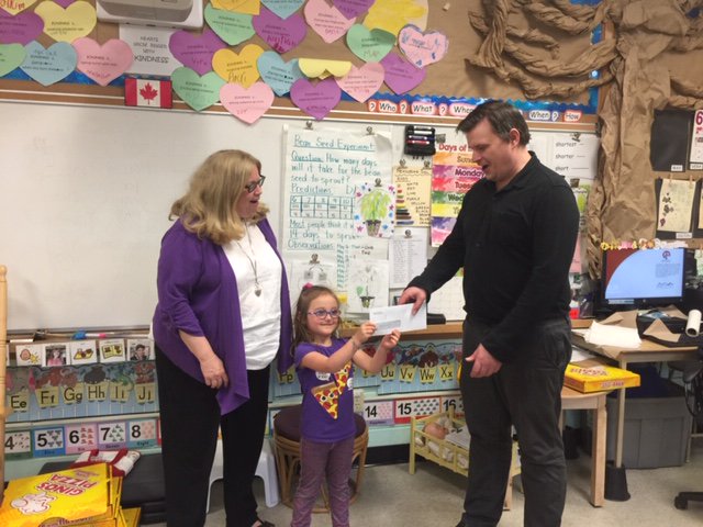 EpilepsySCO's tweet photo. Ruby and St. Agnes raised a total of $5700 for Purple Day

St. Agnes won a Pizza Party for all of their great work!

Thank you!! https://t.co/iTrR2906sq