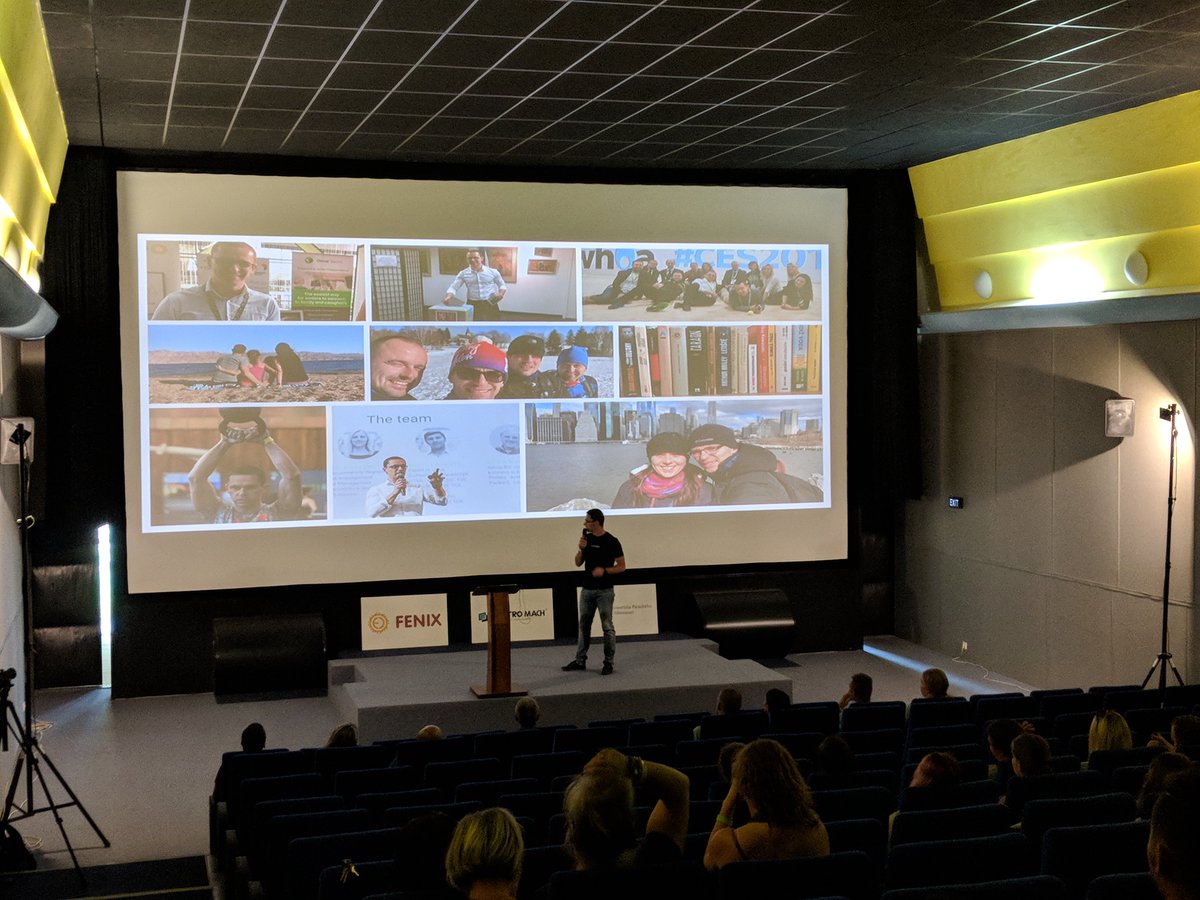 oscar_tech's tweet photo. We were at #PositivJE festival in Jesenik, Czech Republic last week. Tomas Posker, #OscarSenior CEO, was sharing his business ups and downs and explained why #Jesenik region is great place to be. We also got a chance to showcase how Oscar Senior helps the elderly people. https://t.co/POneRR9IfA