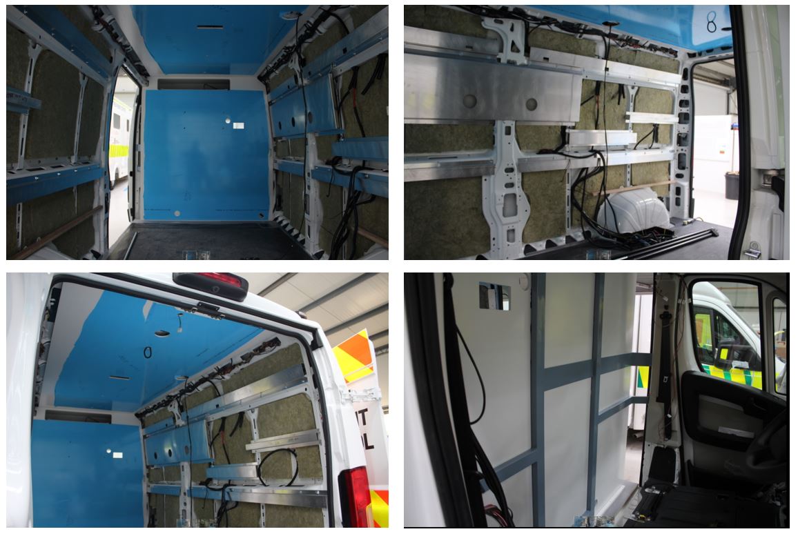 Northants_SAR's tweet photo. "Project B" is continuing at a pace, the insulation and heating is going in. Our search managers say this is extremely important!

She is going to be very special, and is looking forward to supporting @NorthantsPolice &amp; @northantsfire for many years to come.

thanks @vcs_vehicle https://t.co/btSckYIxSh