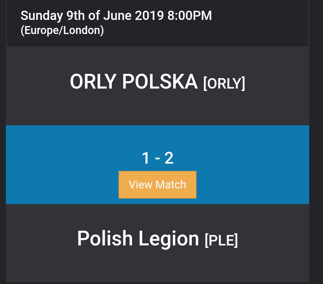 Catching up with some results yet to be posted on here. Division 3
battlefieldcommunityleague.co.uk/league-match/43