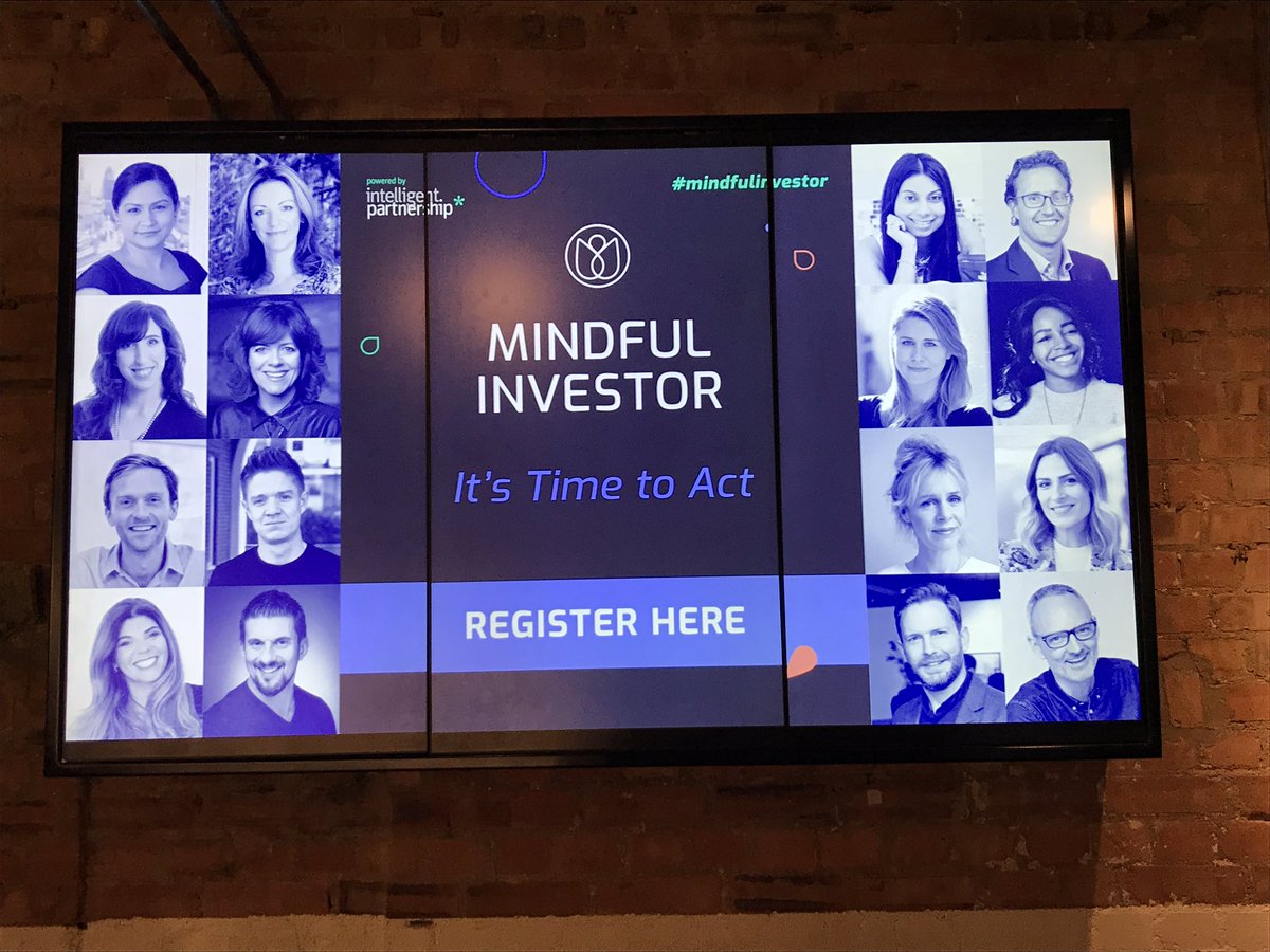 And we are off! Looking forward to hosting a fascinating panel on entrepreneur growth stories and the challenges they face! <a href="/MindfulInvestor/">The Mindful Investor</a>
