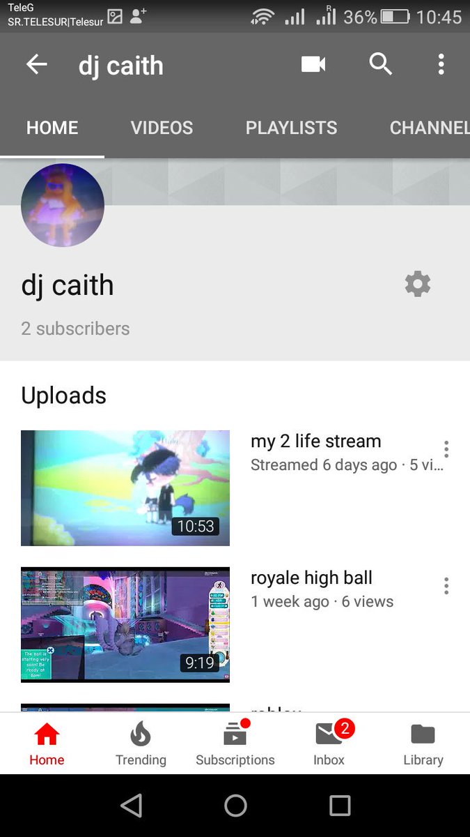 DCaith's tweet photo. My youtube https://t.co/dfGisNttGG