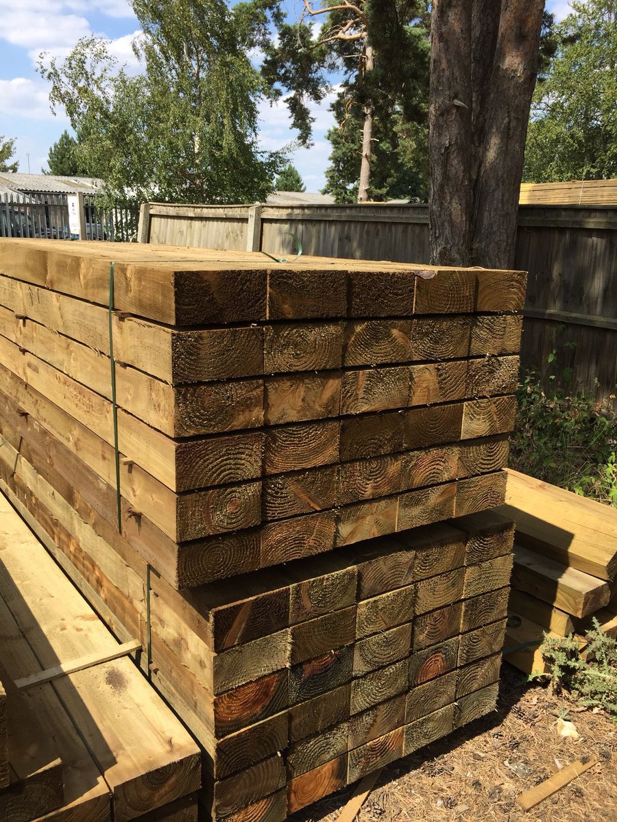 Plenty of decking and sleepers in stock at the moment in our yard, ready for collection or delivery l! 

Contact us for competitive pricing, and installation also available too!
