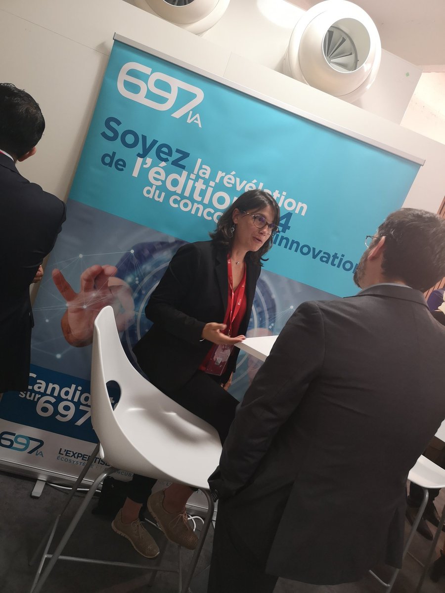 Venez rencontrer notre partenaire <a href="/697IA/">697IA</a> #incubateur dans les secteurs de l'industrie du futur et de l' #IA #INSEECAI2019 #Lyon