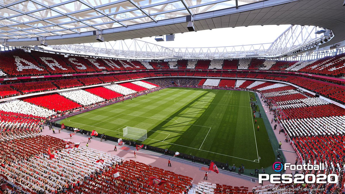 Emirates Stadium will look incredible in eFootball PES 2020! 😍
Coming September 10

konami.com/wepes/2020
@officialpes #PlayingIsBelieving #eFootballPES2020