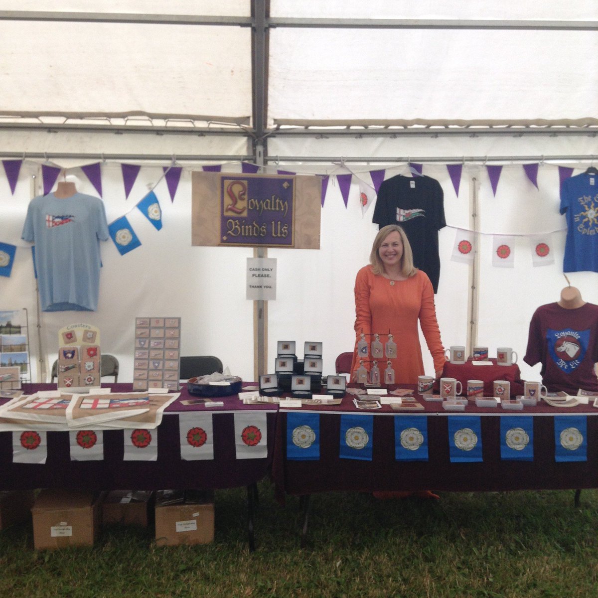 Pleased to say that <a href="/BindsUs/">Loyalty Binds Us</a> will be at the <a href="/TewkesMedFest/">Tewkesbury Medieval Festival</a> again this year!!
Please do come and say Hello, i shall be in the main Marquee!!