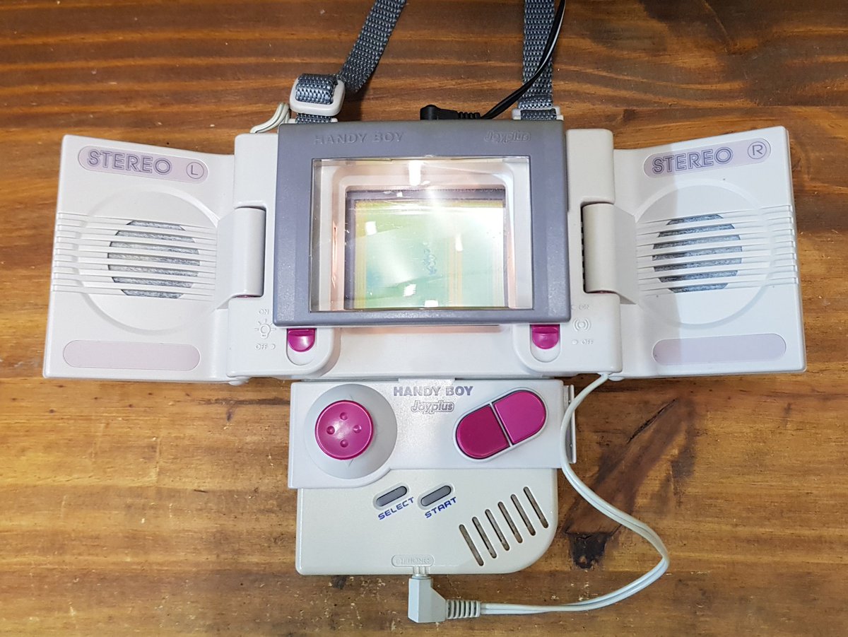 My wife has the final form of the Gameboy SP. 3rd grade me is very