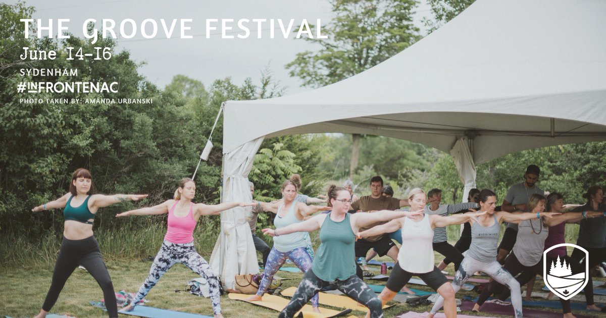 FrontenacCounty's tweet photo. Time to get into the groove! The 6th annual Groove Gathering starts on June 14. It's going to be an amazing weekend of #yoga , #meditation and #music #inFrontenac. #FrontenacFive :https://t.co/DlVtdLYGOK
Details: https://t.co/Z4tC6Jkkt9 https://t.co/GEVBD06ohA