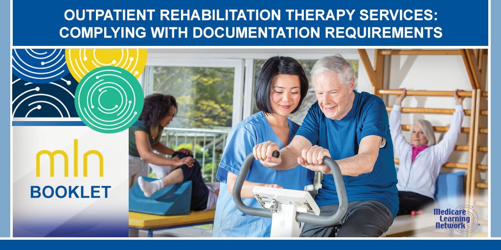 RainmakersRSS's tweet image. A new #OutpatientRehabilitation #TherapyServices: Complying with #DocumentationRequirements booklet is at go.cms.gov/2wd3HZV on #CMSMLN! #Providers, avoid #CERT errors &amp;amp; learn about #ImproperPayment rates. #billing #claims #MLNProducts #planofcare