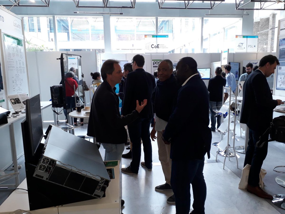 M2DC_Project's tweet image. Our @M2DC_Project team was presenting the #M2DC #Modular #Microserver #Platform at the first day of #TERATEC2019. If you've missed it we will be back tomorrow. Join us at the booth 21 and read more about our technology at bit.ly/M2DCproduct