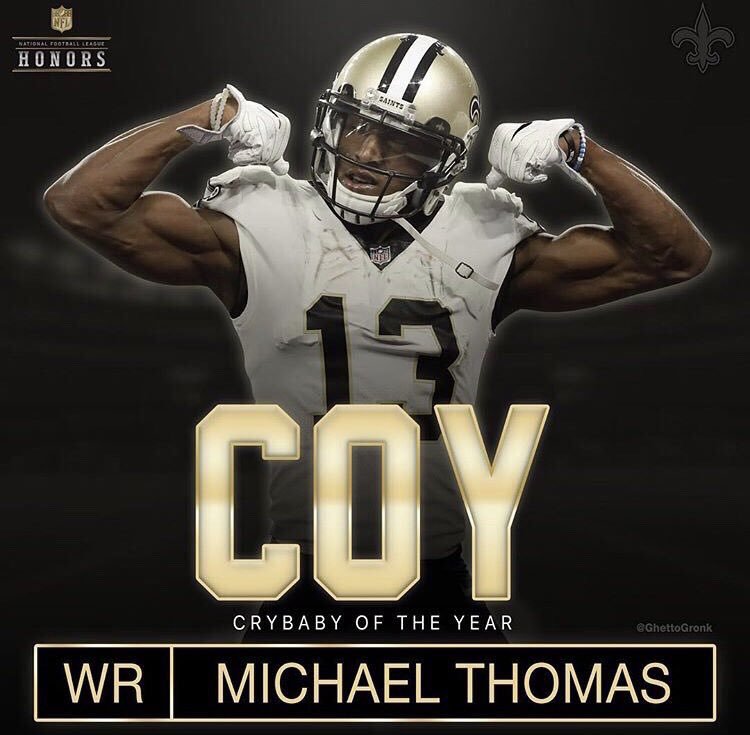 thegifgoat's tweet image. The fact is that you guys are sad... everyone knows it.  From the petition, to the lawsuit, to the parade of tears.  Sad.  You're receiver is a fraud, you're QB is old, and y'all keep choking in the playoffs.  In epic fashion. Sad. #4for36