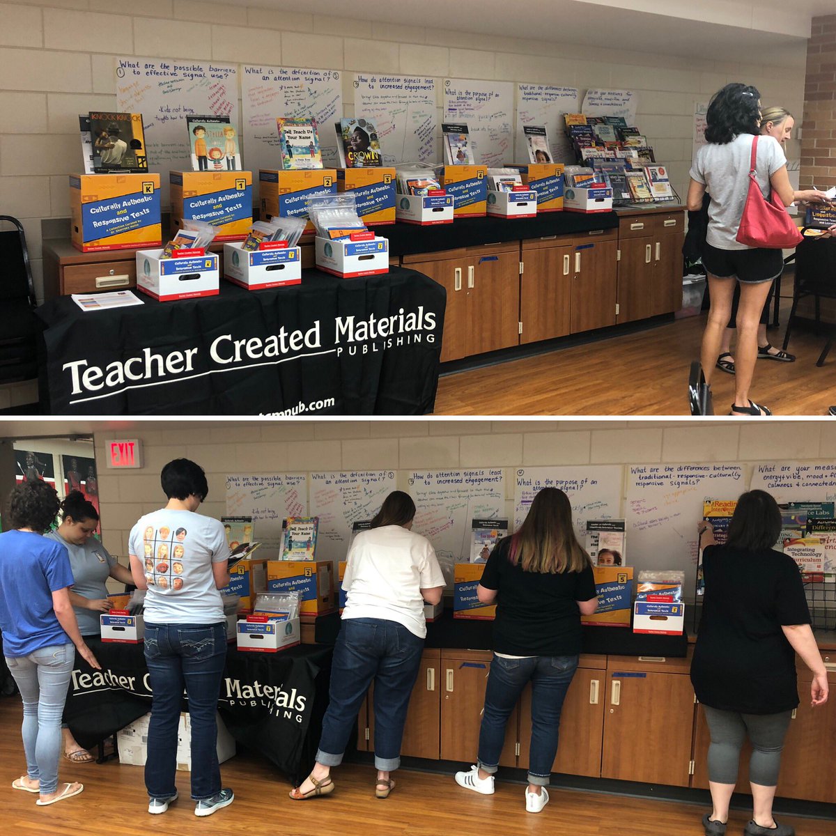 vjohnsenMN's tweet image. Educators are digging in! Culturally Authentic and Responsive Texts #VABBNation2019 @RPS535 Day 2 is underway! Who will be the lucky winner of a free kit curated by Dr. Sharroky Hollie? #MyTCM Get your name in the drawing today! @validateaffirm