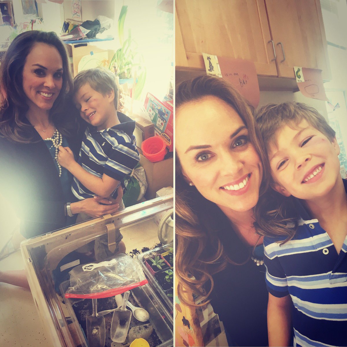 DaffneiRiedel's tweet photo. Potting 🌱 with the bruiser. #wehaveagardner #helovesdirt #futurefarmer #boymom #lifewithJR #simplejoy #Tuesdaymotivation #playschoolfun https://t.co/1NqBs7ivVw