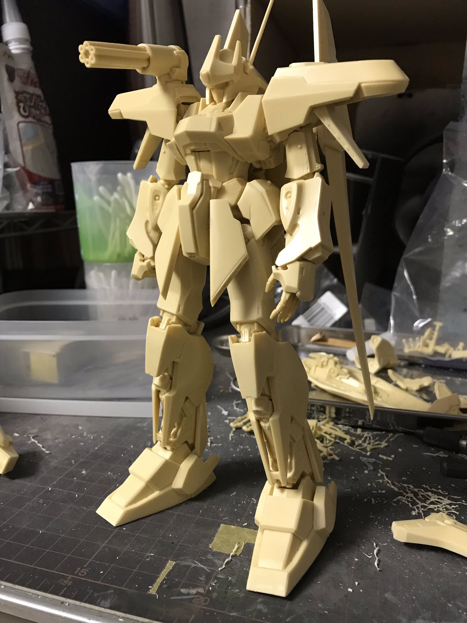 再入荷アイテム たいほー в X: „以前、MG百式と並べてみたくてシリコン ロボット