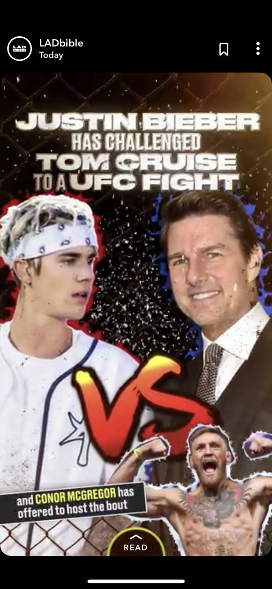 lexigabel's tweet photo. I’m a #beleiber. #teambeiber #BeiberVsCruise #TinyTomCruise I need this. The WORLD needs this. @ufc https://t.co/qd5L6SpFvb
