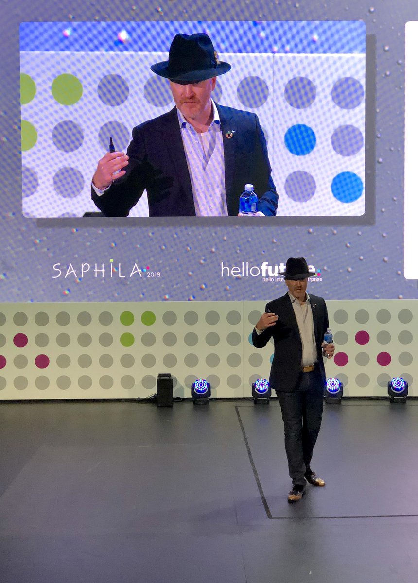 Best #saphila ever but would be not best without the ending keynote of <a href="/TomRaftery/">Tom Raftery</a> #hellofuture <a href="/SaphilaAfrica/">SaphilaAfrica</a> #hellosaphila2019 #HelloSaphila