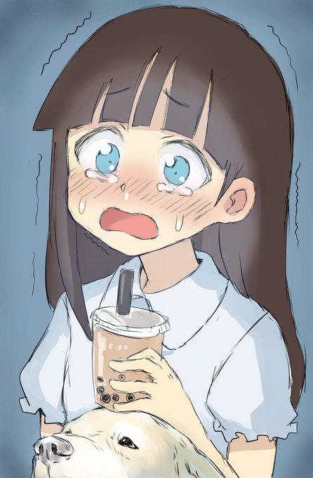 泣き始めると映画の視聴を邪魔してくるイッヌ 