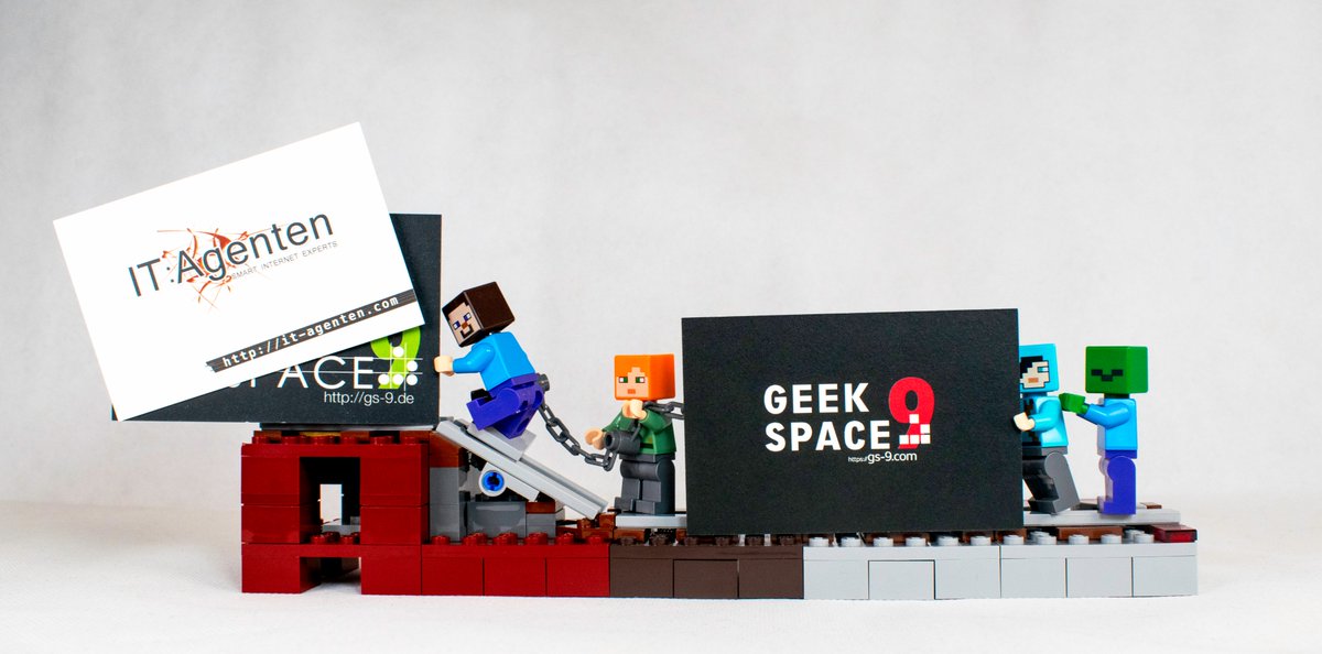 We merge with the IT:Agenten GmbH. This account will be deactivated at the end of the week. Please follow our new account @geekspace9