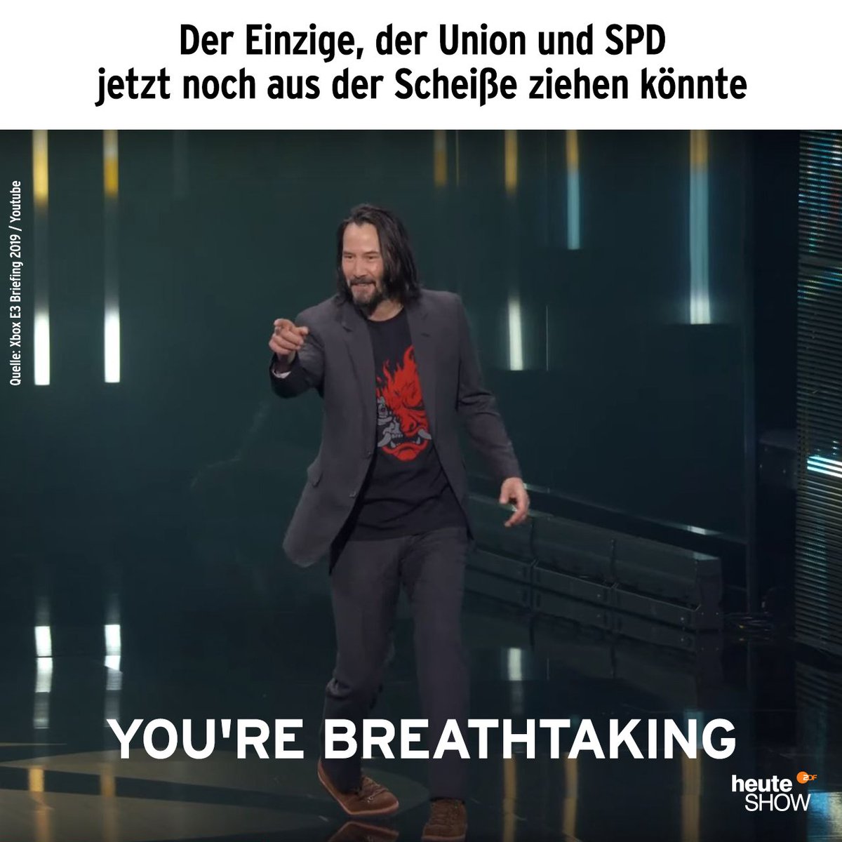 heuteshow's tweet image. SPDberpunk 2077