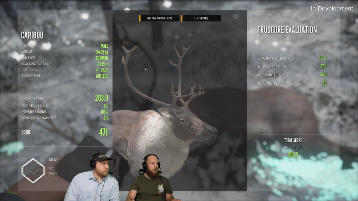Dgeesio's tweet photo. watching first look at the brand new Alaska Yukon Reserve and new species here is a shot of a Caribou with TruRACS 😎#thehuntercallofthewild https://t.co/U8Oh5QD0AP